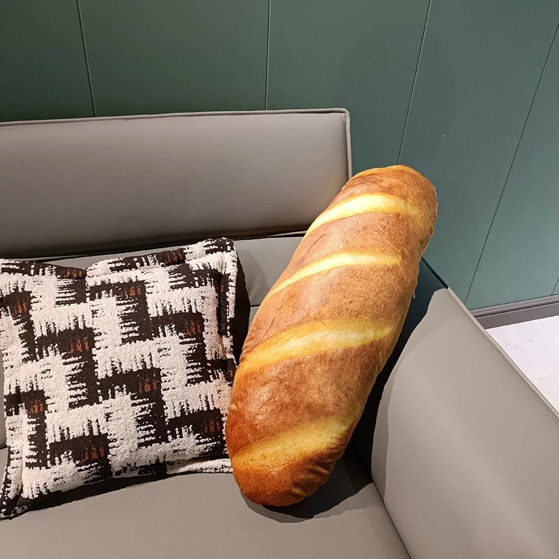 Loaf Buddy – Soft Realistic Baguette Plush Pillow for Bread Lovers