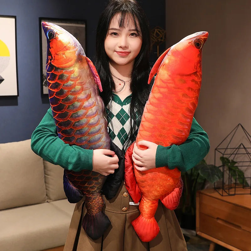 Sir Carpington – Jumbo Carp Plush Toy for Couch Kings