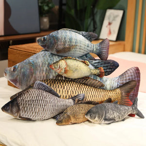 Sir Carpington – Jumbo Carp Plush Toy for Couch Kings