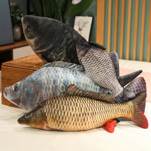 Sir Carpington – Jumbo Carp Plush Toy for Couch Kings