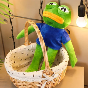 Pepe the Frog Plush – Oversized Meme Soft Toy for Internet Lovers
