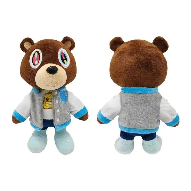 Koolio Bear – 26cm Plush Toy in Varsity Jacket