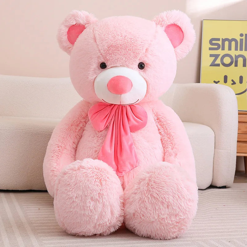 Bella the Bear – Giant Pink Stuffed Teddy Bear with Bow