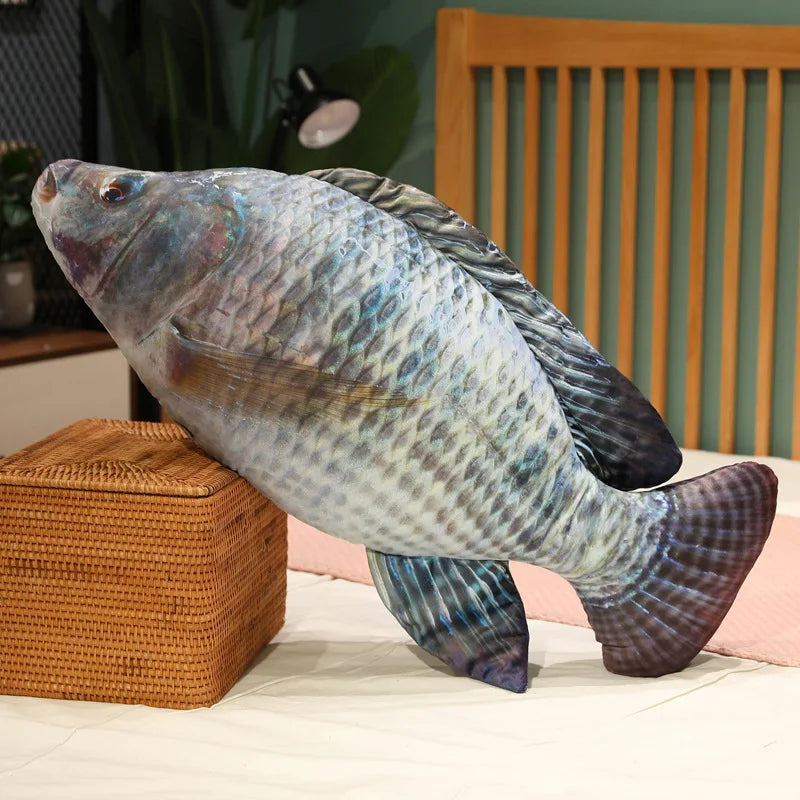 Sir Carpington – Jumbo Carp Plush Toy for Couch Kings