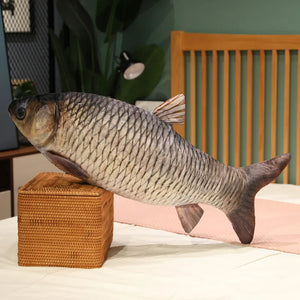 Sir Carpington – Jumbo Carp Plush Toy for Couch Kings
